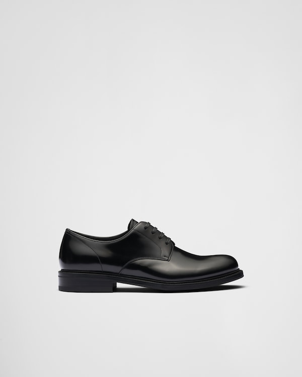 Brushed leather lace-up shoes Brushed leather lace-up shoes