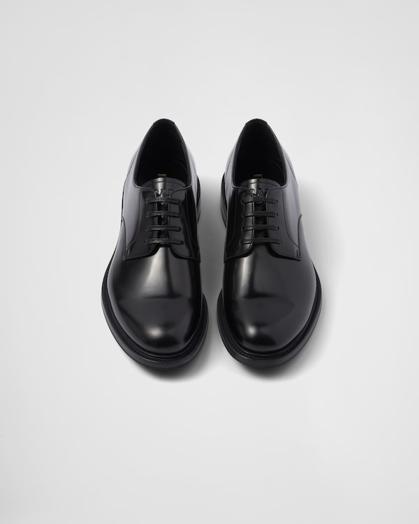 Brushed leather lace-up shoes Brushed leather lace-up shoes