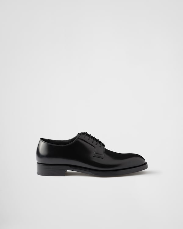 Brushed leather lace-up shoes Brushed leather lace-up shoes