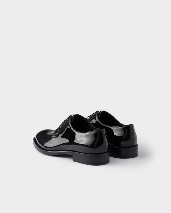 Patent leather lace-up shoes - Black Patent leather lace-up shoes - Black