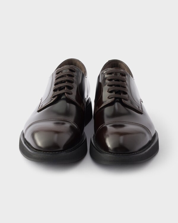 Brushed leather lace-up shoes - Sienna Brushed leather lace-up shoes - Sienna