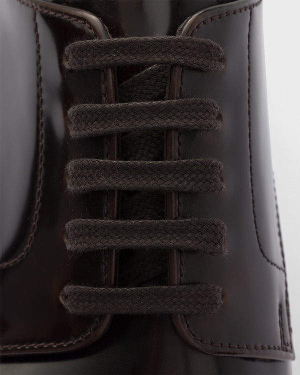 Brushed leather lace-up shoes - Sienna Brushed leather lace-up shoes - Sienna