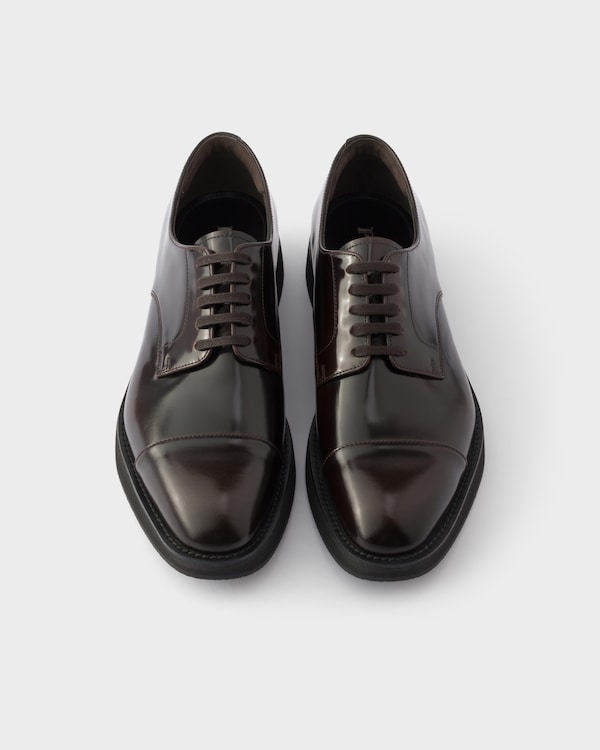 Brushed leather lace-up shoes - Sienna Brushed leather lace-up shoes - Sienna