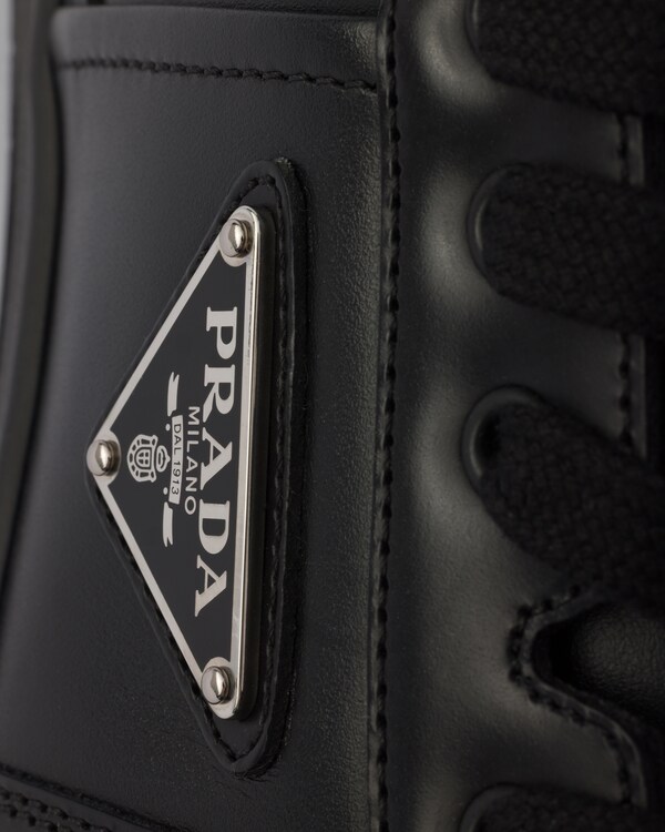 Downtown leather sneakers - Black Downtown leather sneakers - Black