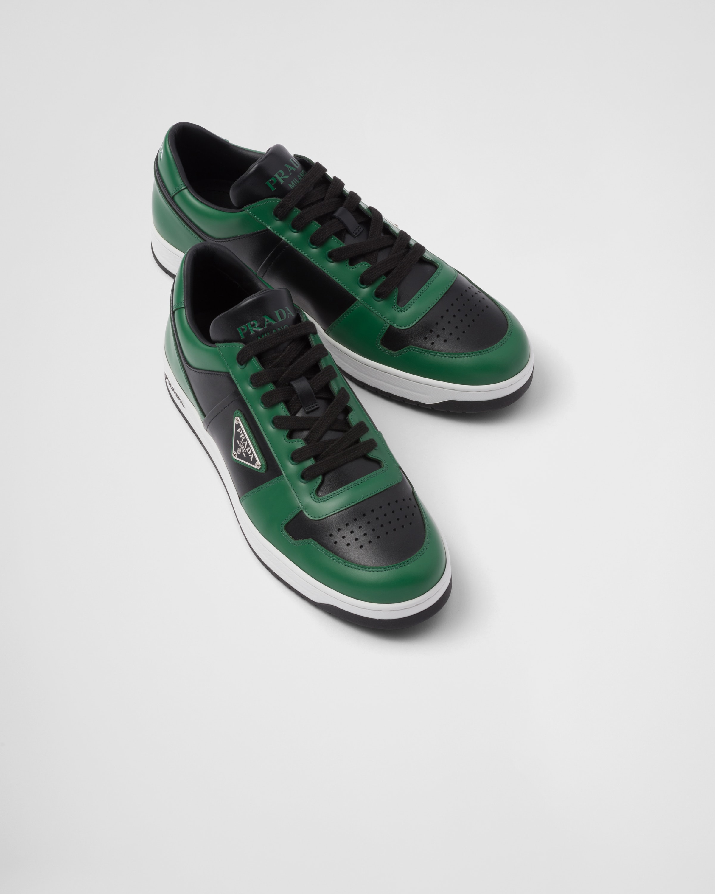 Lime green prada sneakers hot sale