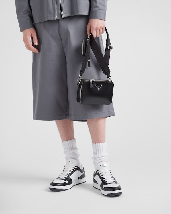 Downtown leather sneakers - White/Black Downtown leather sneakers - White/Black