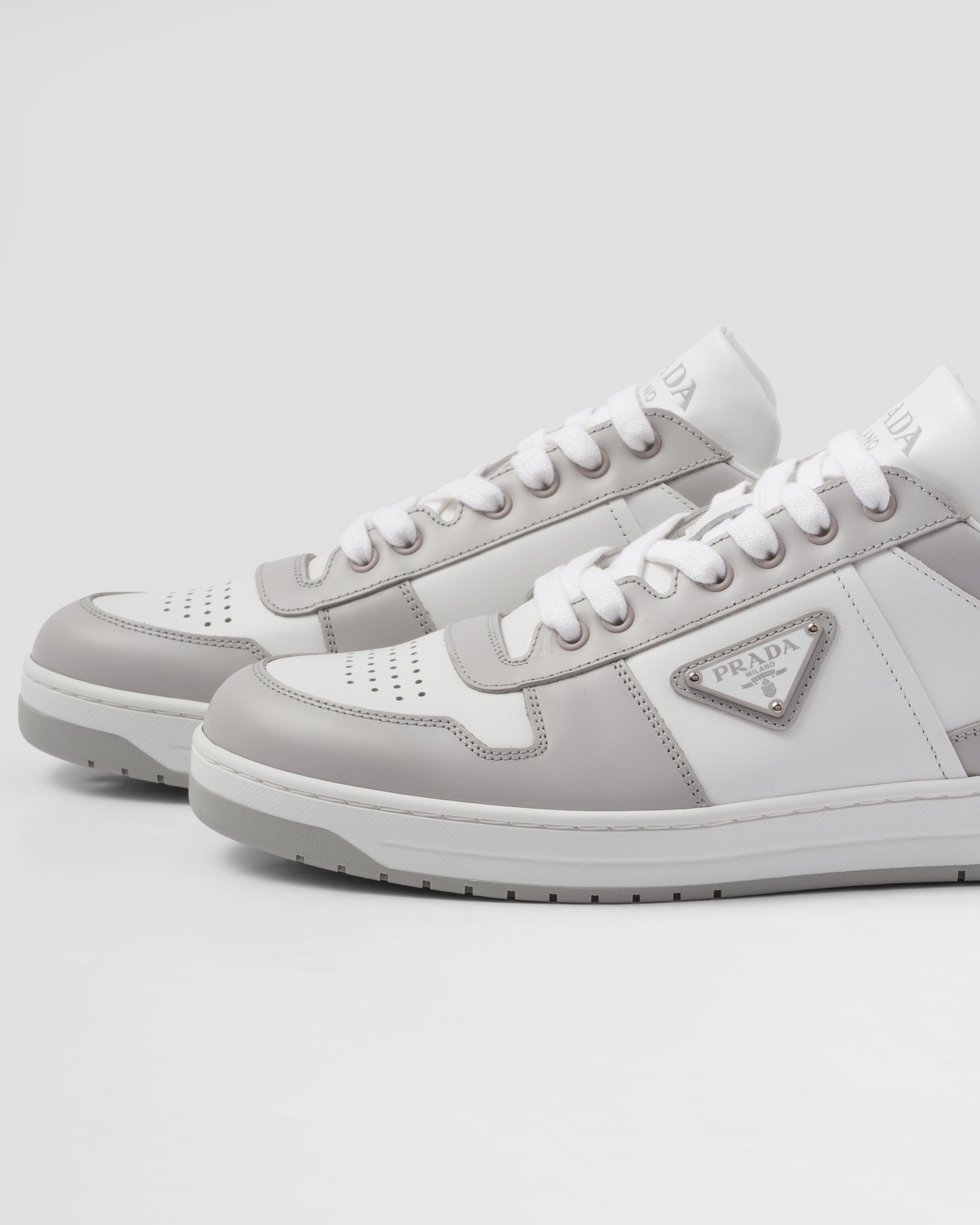 Prada logo sneakers sale