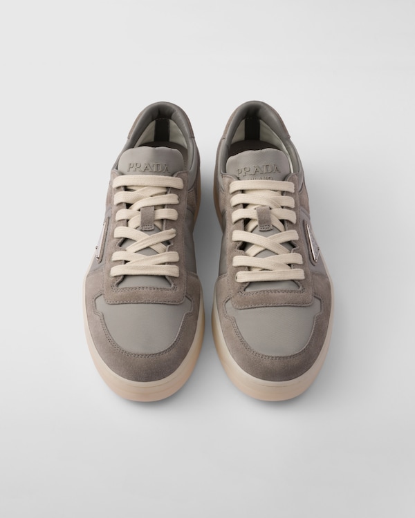 다운타운 리나일론 및 스웨이드 스니커즈 다운타운 리나일론 및 스웨이드 스니커즈