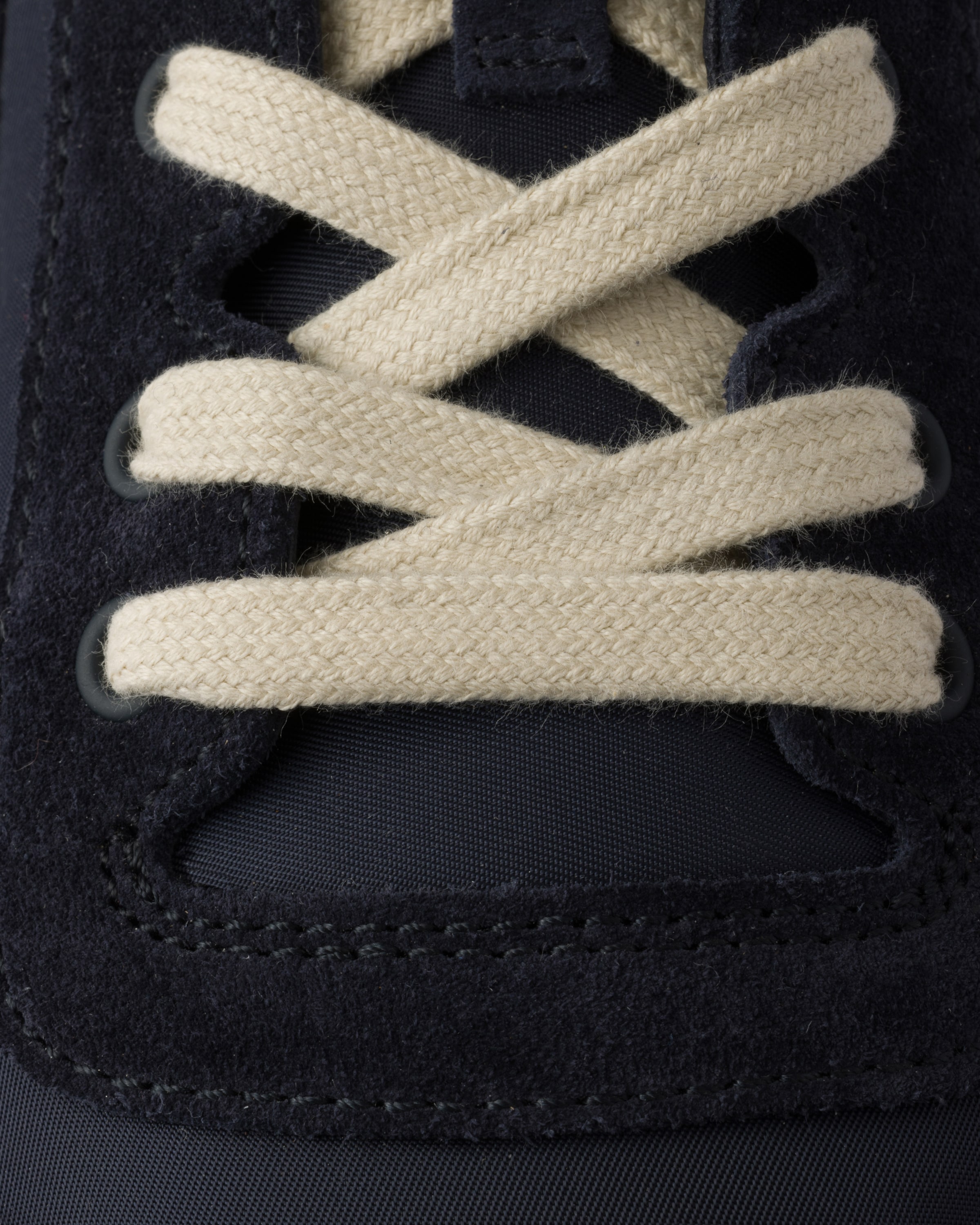 Downtown Re-Nylon and suede sneakers