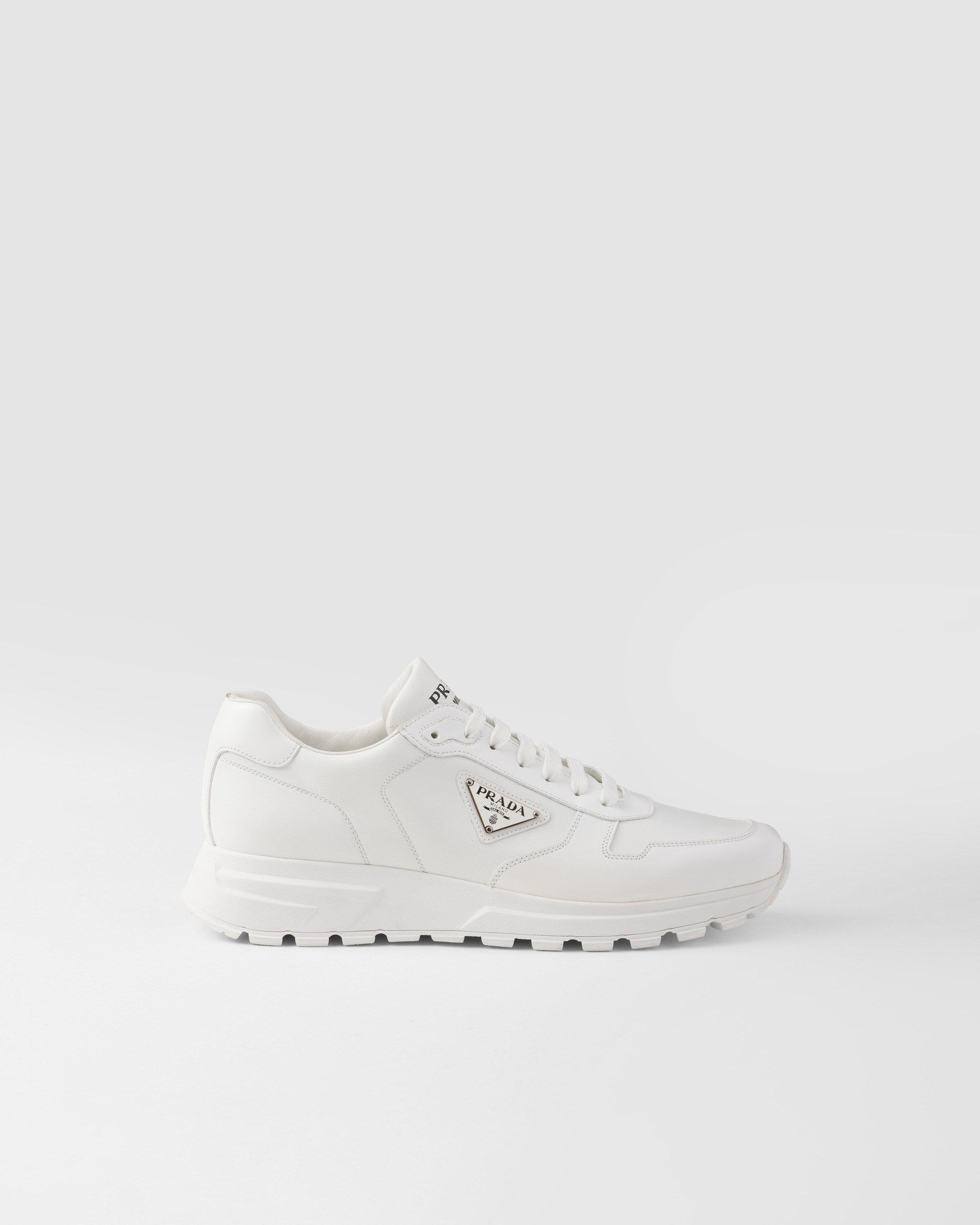 Leather on sale prada sneakers