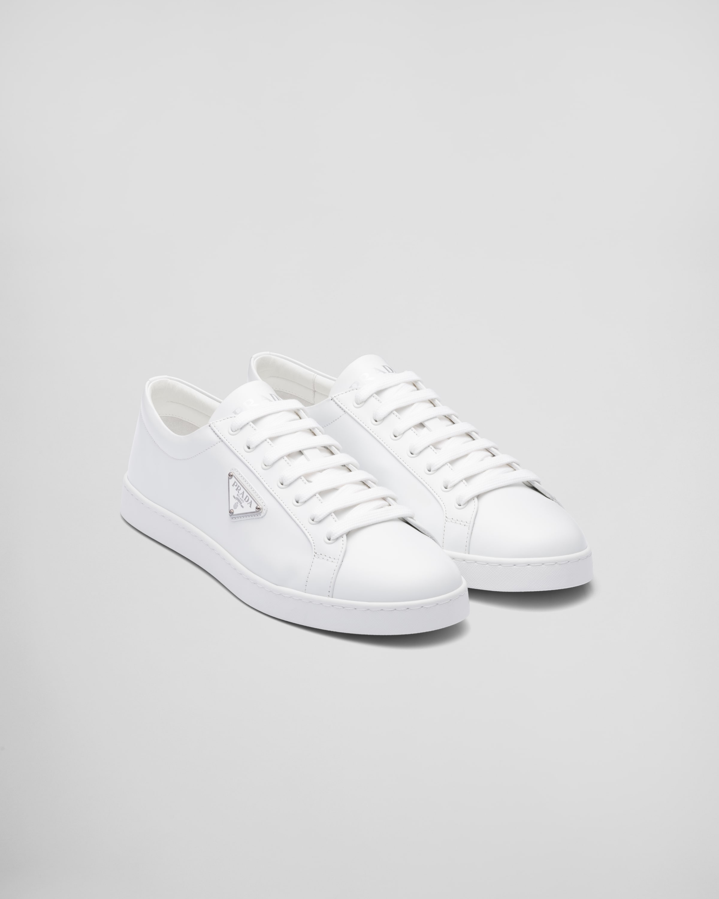 White patent prada trainers outlet