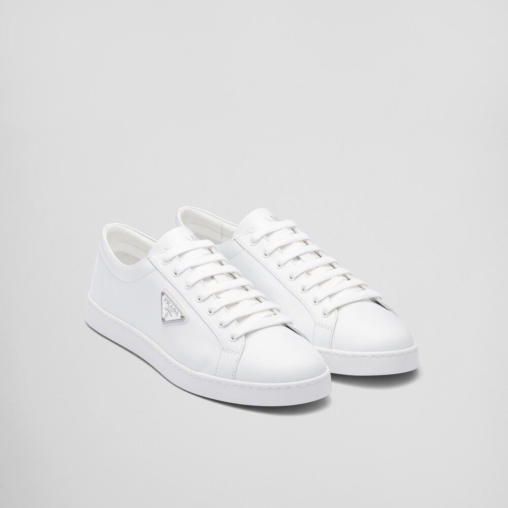 Prada Brushed leather sneakers 1