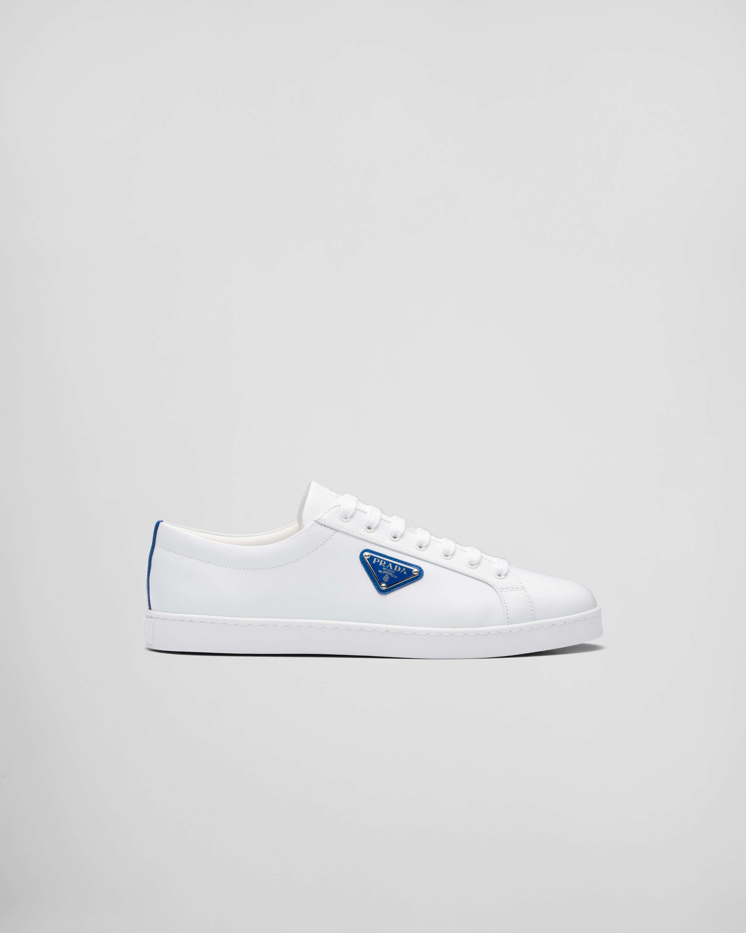 Mens blue prada hotsell sneakers