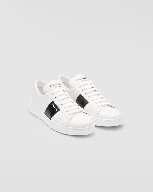 Prada Sneakers in pelle spazzolata e pelle 1