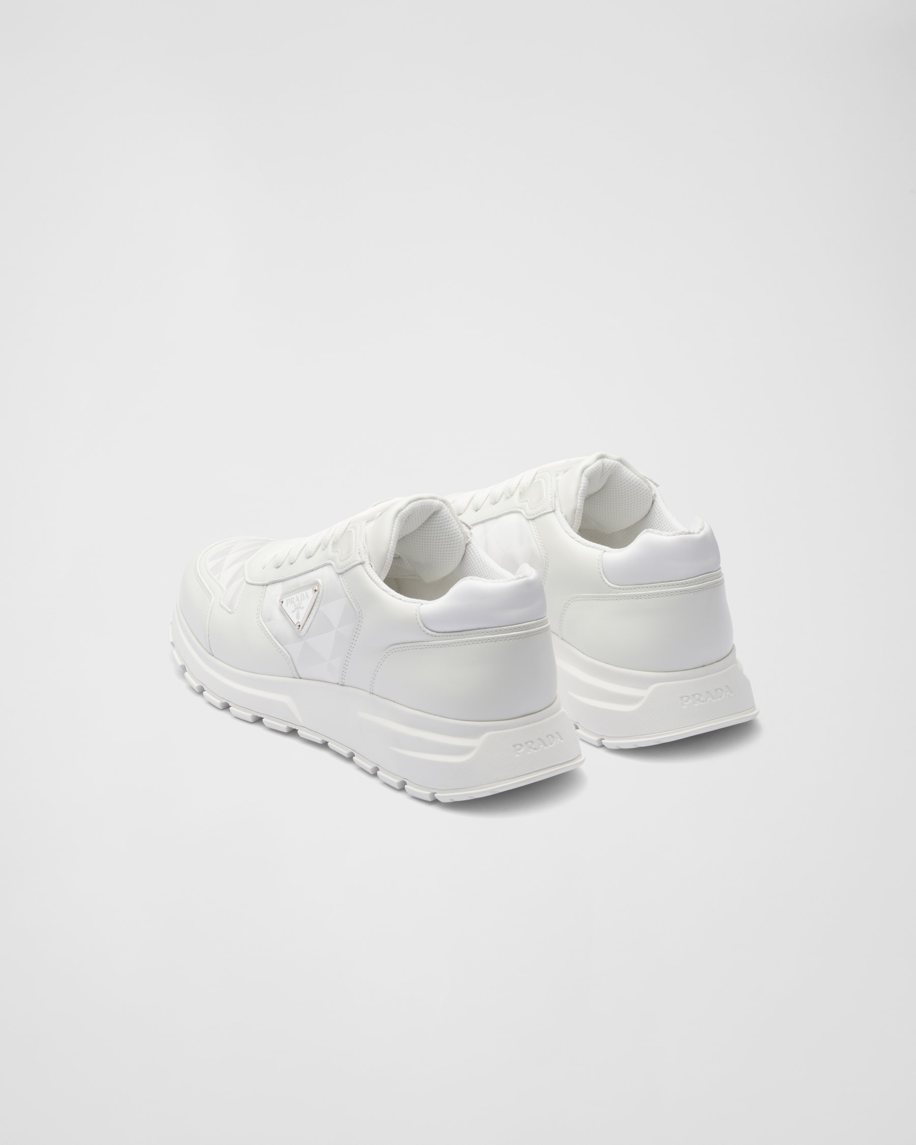 Prada Hightop Knit Sneakers - Women's 35