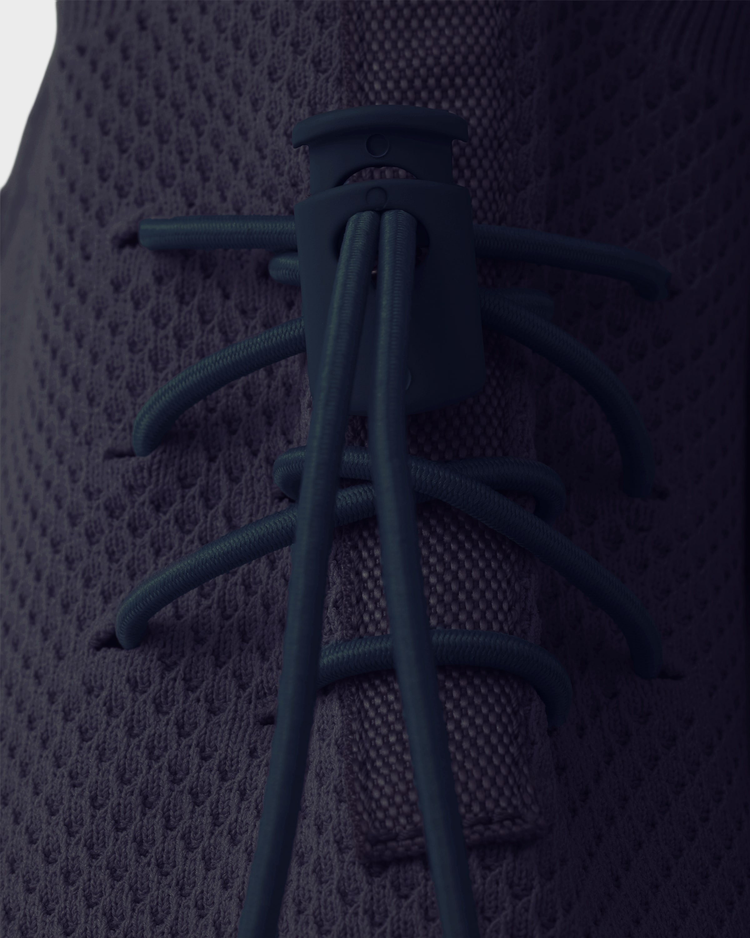 Navy Prax Stretch Knit Sneakers | PRADA