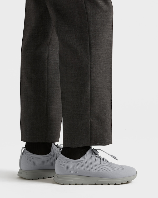 Prax stretch knit sneakers - Cloudy Gray Prax stretch knit sneakers - Cloudy Gray