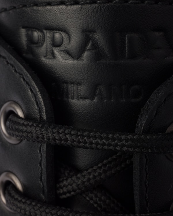 Laced leather loafers Laced leather loafers