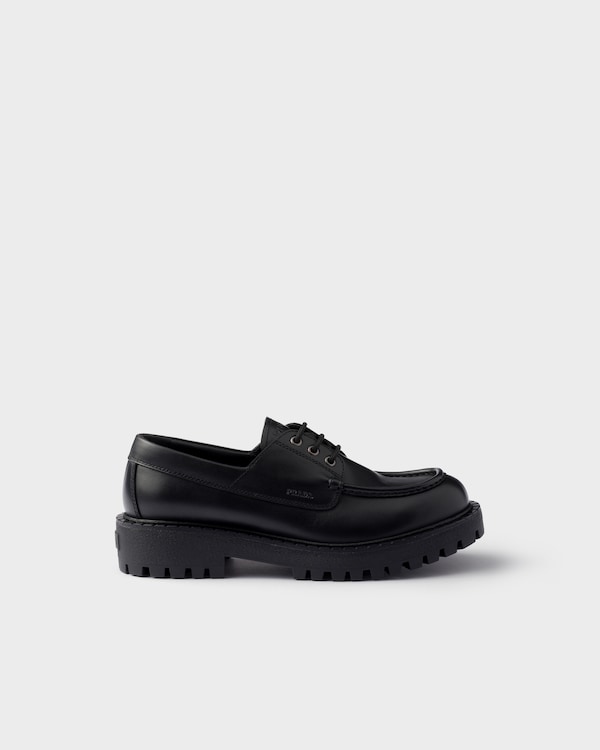 Laced leather loafers Laced leather loafers