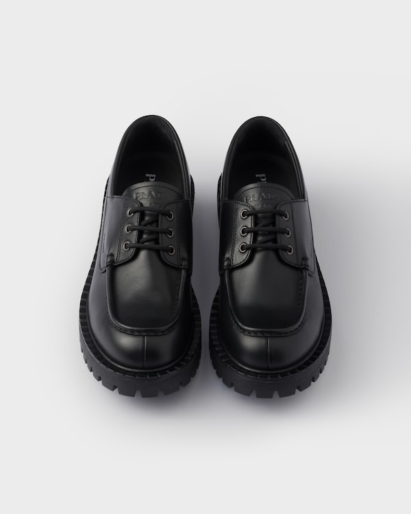 Laced leather loafers Laced leather loafers
