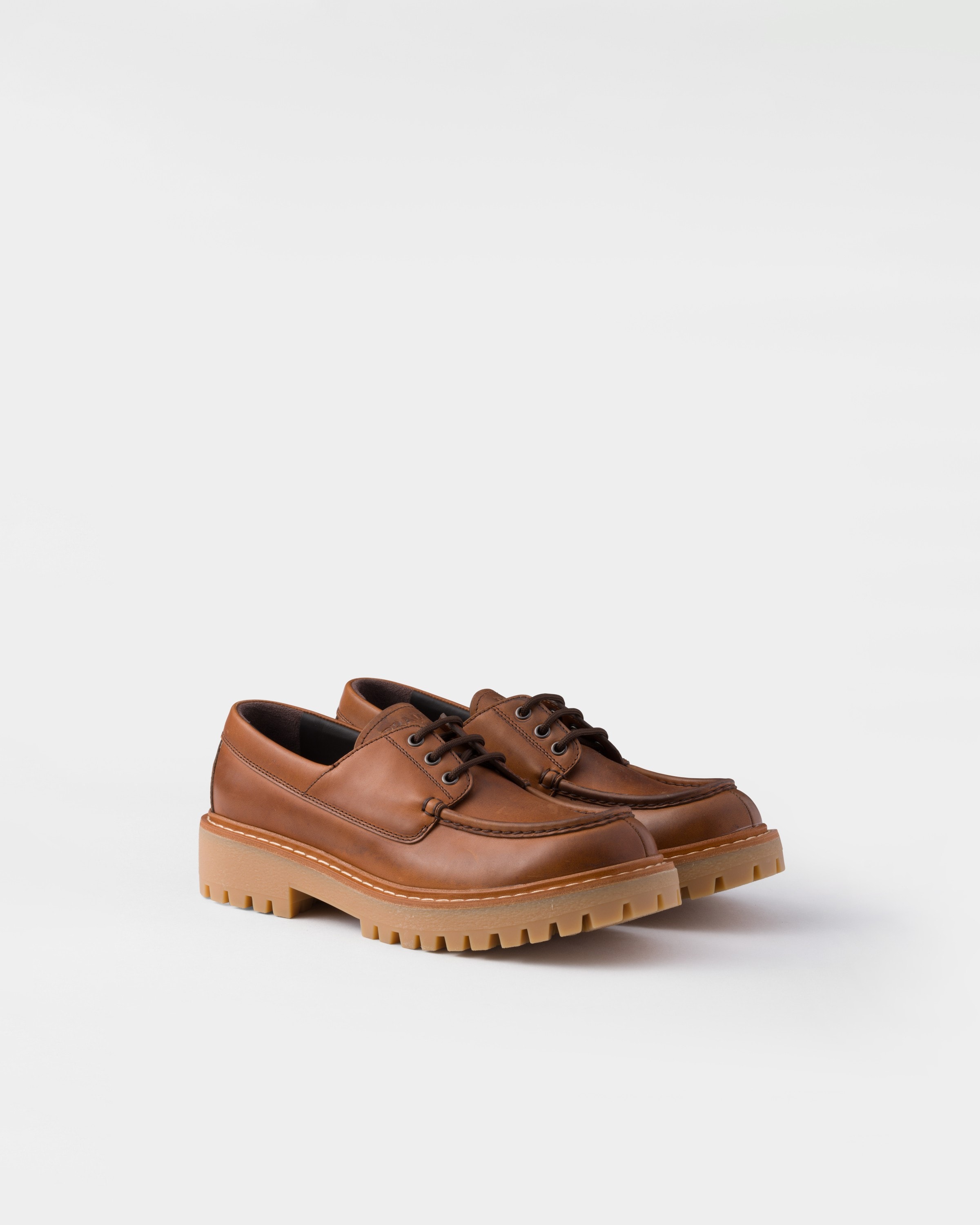 Shoes for men in Leather Re Nylon PRADA