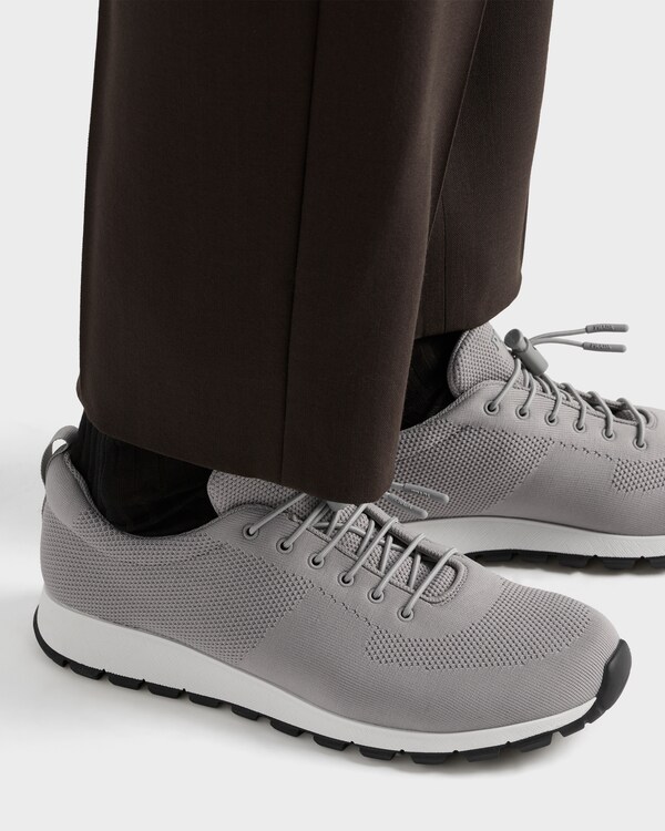 Stretch knit sneakers - Cloudy Gray Stretch knit sneakers - Cloudy Gray