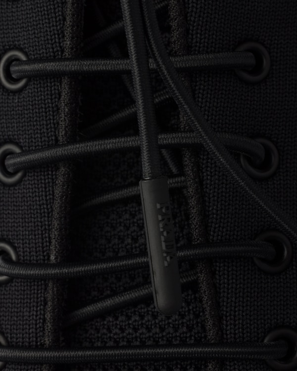 Stretch knit sneakers - Black Stretch knit sneakers - Black