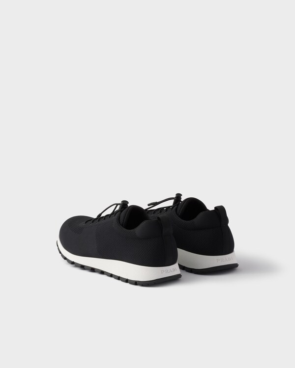 Stretch knit sneakers - Black Stretch knit sneakers - Black