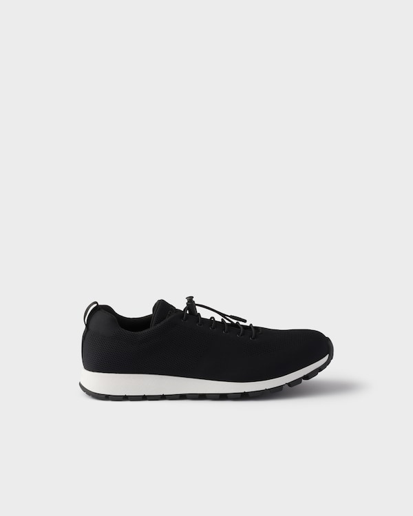 Stretch knit sneakers - Black Stretch knit sneakers - Black