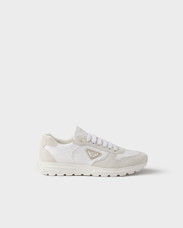 Prax 2.0 Re-Nylon and suede sneakers Prax 2.0 Re-Nylon and suede sneakers