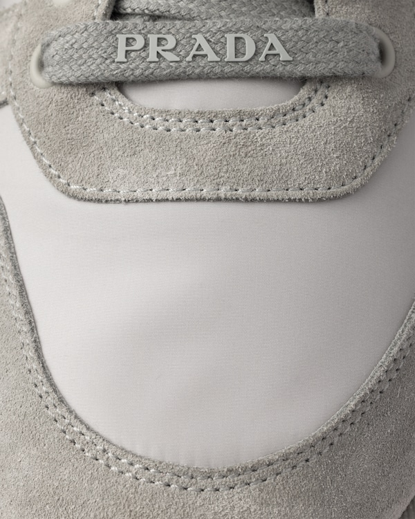 Sneakers Prax 2.0 en Re-Nylon et veau velours Sneakers Prax 2.0 en Re-Nylon et veau velours