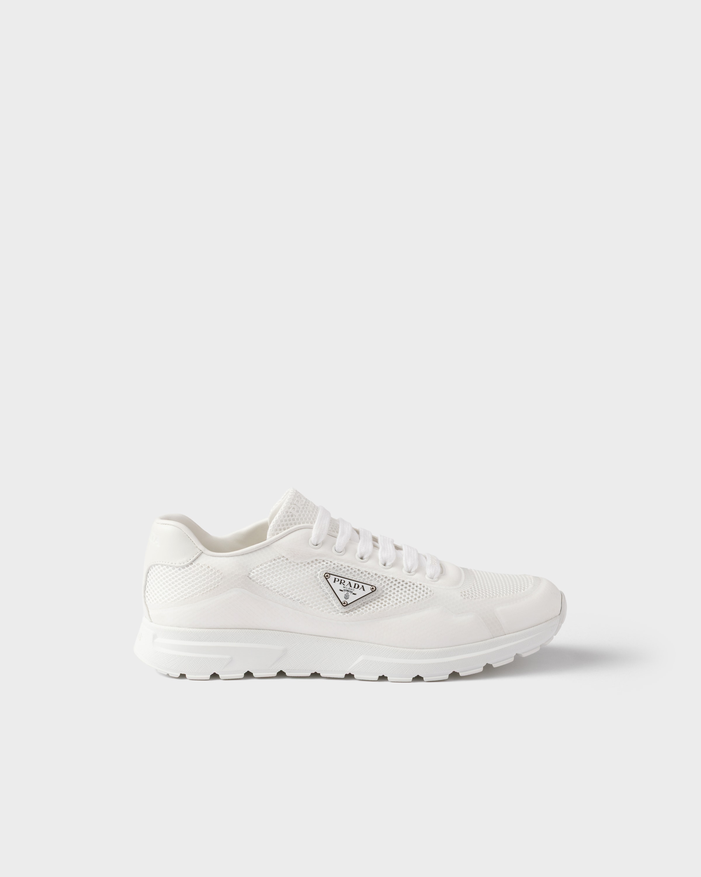 【関税&送料込】Prada White Mesh Sneakers Prada/プラダ｜ホワイト メッシュ スニーカー