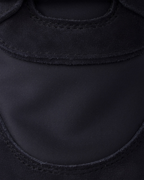 Suede and Re-Nylon sneakers - Navy Suede and Re-Nylon sneakers - Navy