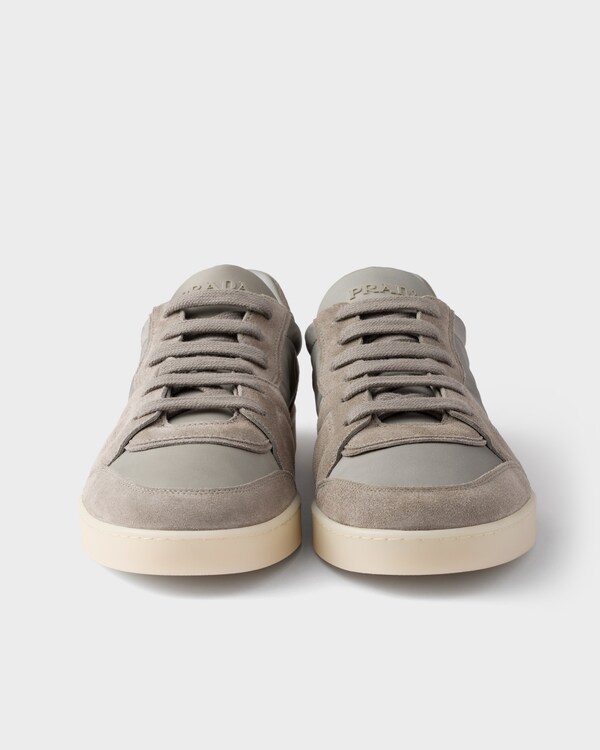 Suede and Re-Nylon sneakers Suede and Re-Nylon sneakers