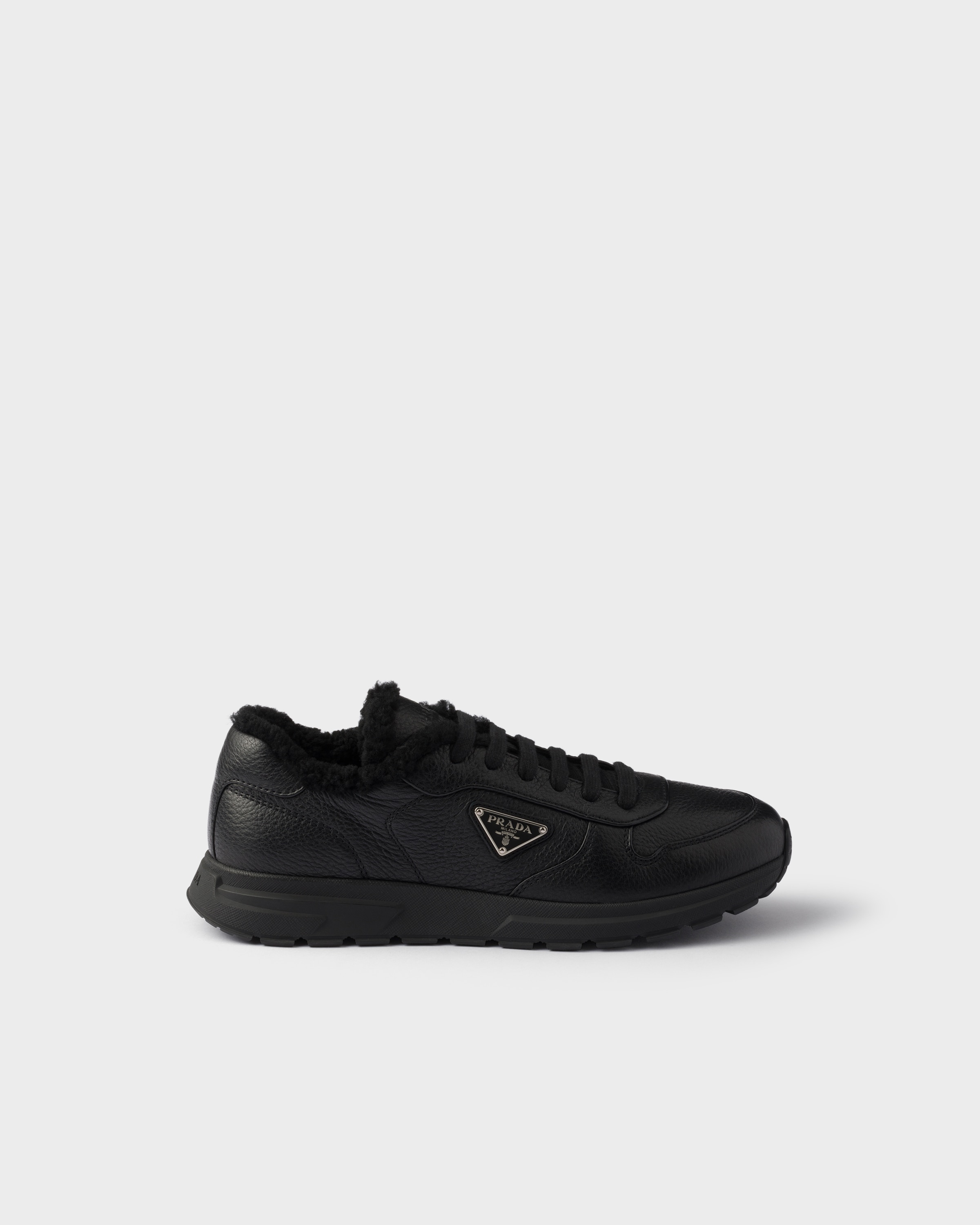 Prada Prax leather sneakers