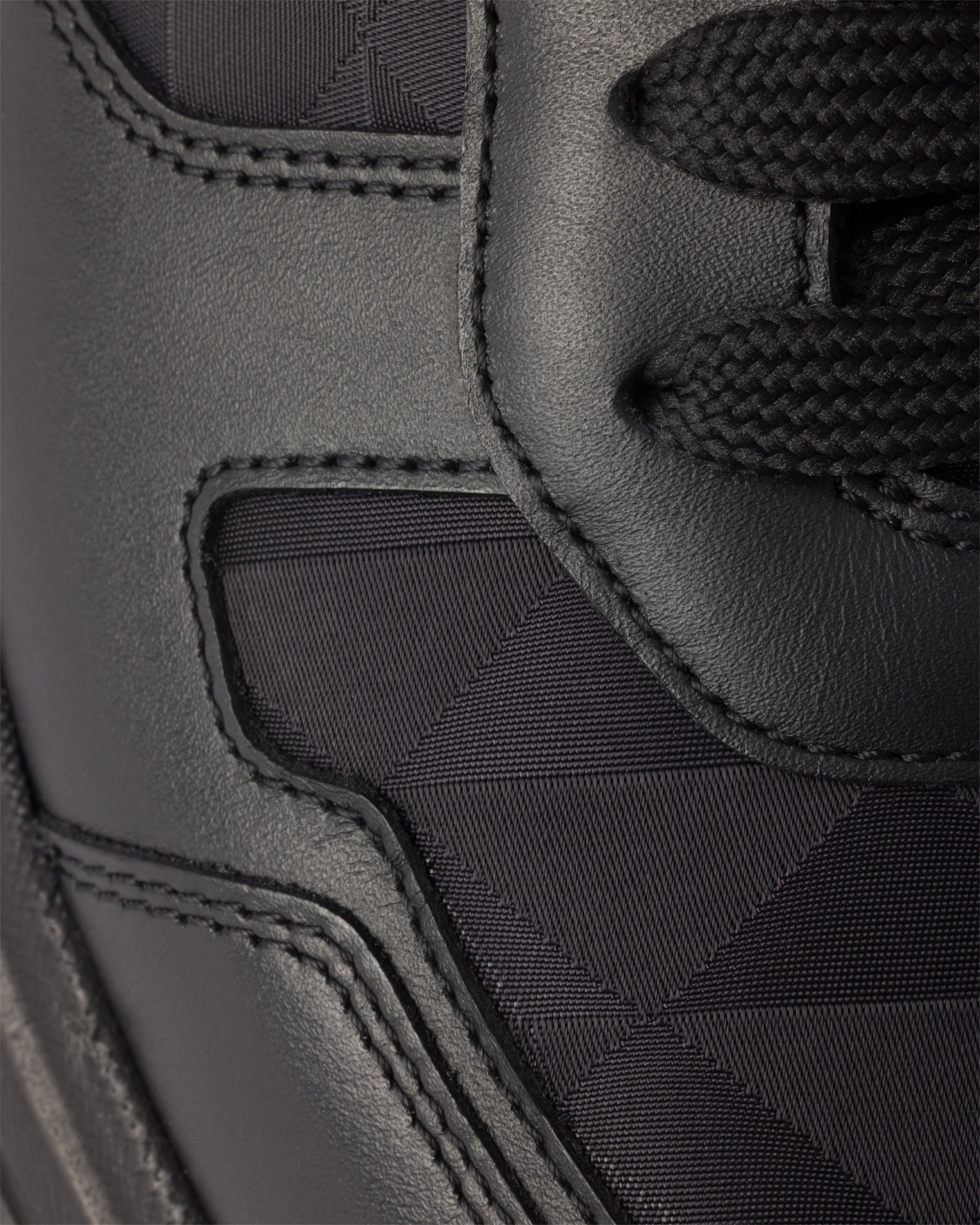 Prax 2.0 Re-Nylon and leather sneakers