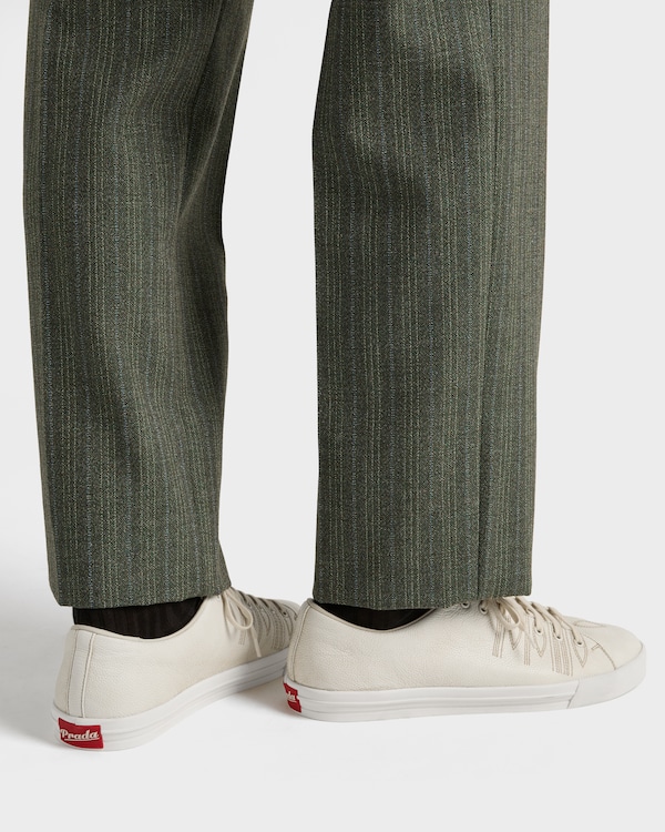 빈티지 효과 가죽 스니커즈 빈티지 효과 가죽 스니커즈