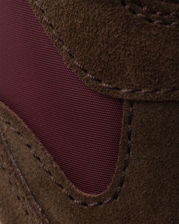 Prax suede and Re-Nylon sneakers - Burnt/Bordeaux Prax suede and Re-Nylon sneakers - Burnt/Bordeaux