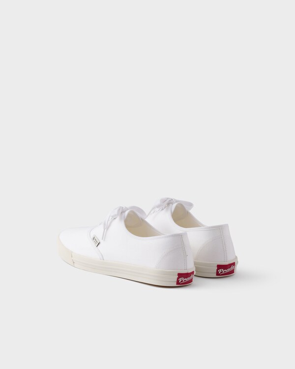Cotton fabric sneakers - White Cotton fabric sneakers - White
