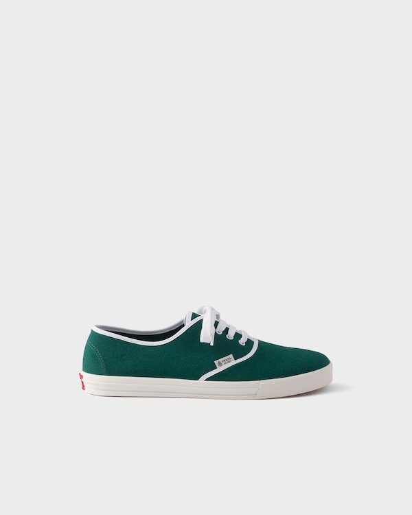 Drill fabric sneakers - Oleander Green Drill fabric sneakers - Oleander Green