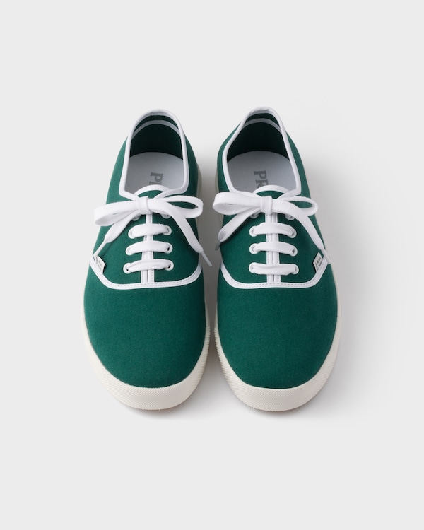 Drill fabric sneakers - Oleander Green Drill fabric sneakers - Oleander Green