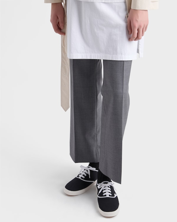 Cotton fabric sneakers - Black Cotton fabric sneakers - Black