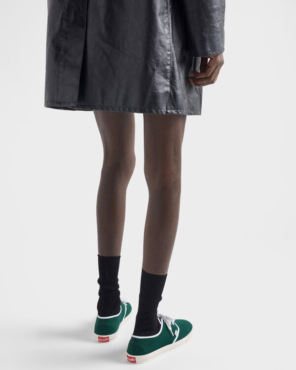 Cotton fabric sneakers - Black Cotton fabric sneakers - Black