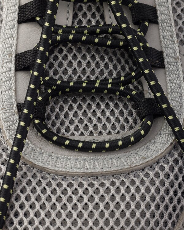 スピードロック レザー メッシュ スニーカー - グレー スピードロック レザー メッシュ スニーカー - グレー