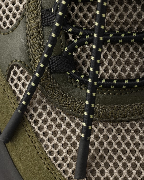 Speedrock leather and mesh fabric sneakers - Military Green Speedrock leather and mesh fabric sneakers - Military Green