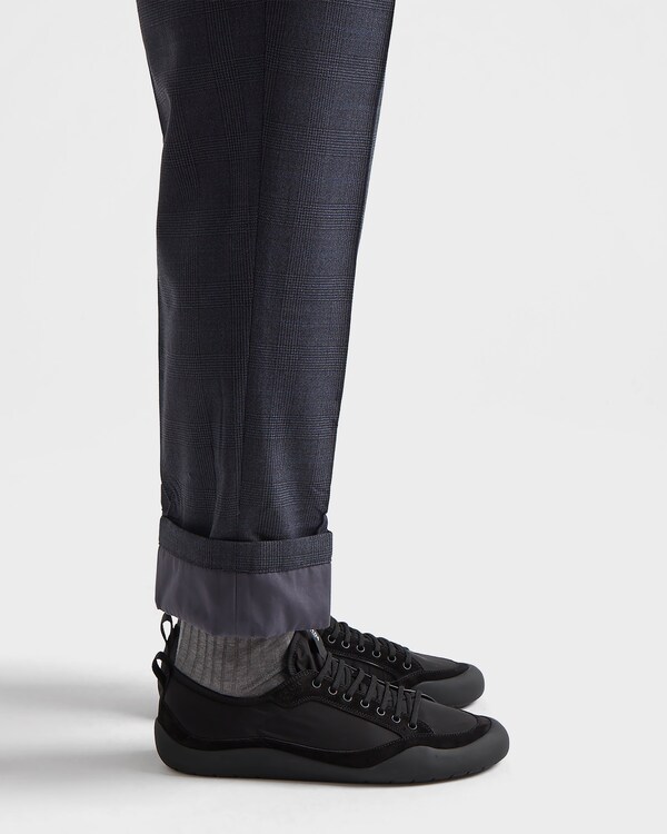 Sneakers Speedrock en Re-Nylon et veau velours - Noir Sneakers Speedrock en Re-Nylon et veau velours - Noir