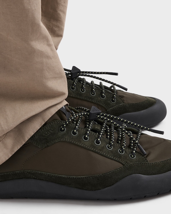 Speedrock Sneaker aus Re-Nylon und Veloursleder - Camouflage/Grün Speedrock Sneaker aus Re-Nylon und Veloursleder - Camouflage/Grün