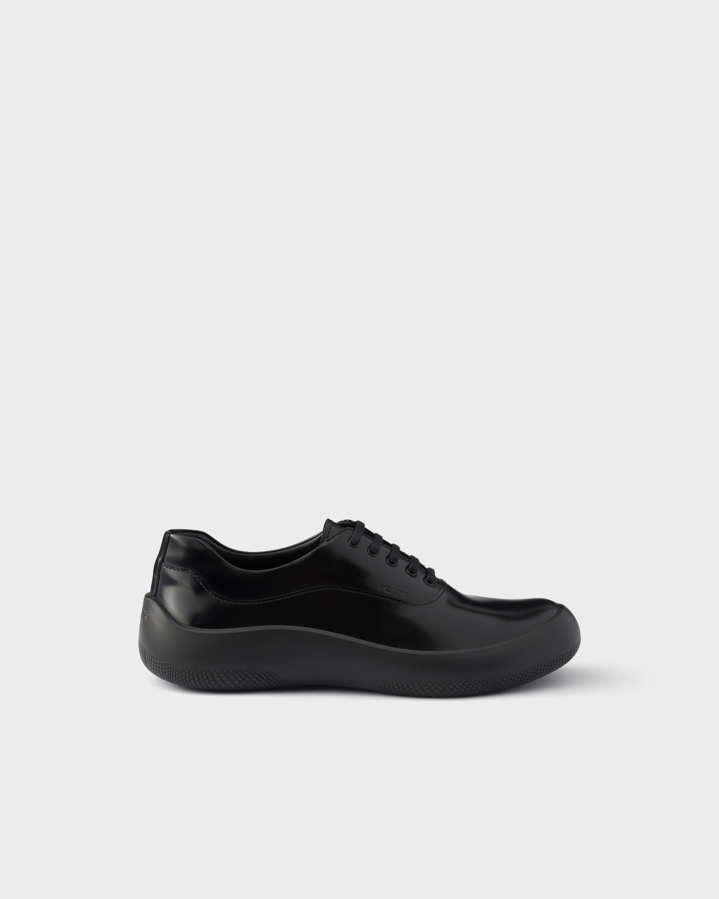 Prada Brushed leather sneakers