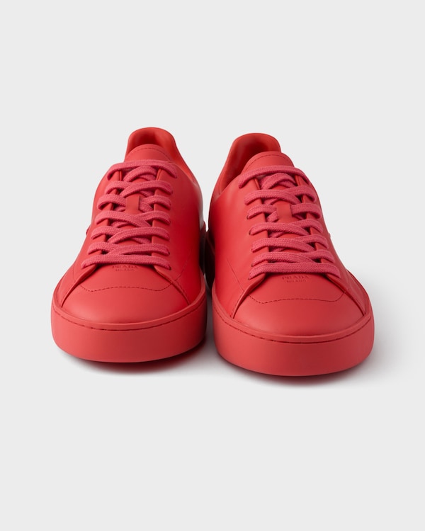 Court leather sneakers - Coral Court leather sneakers - Coral