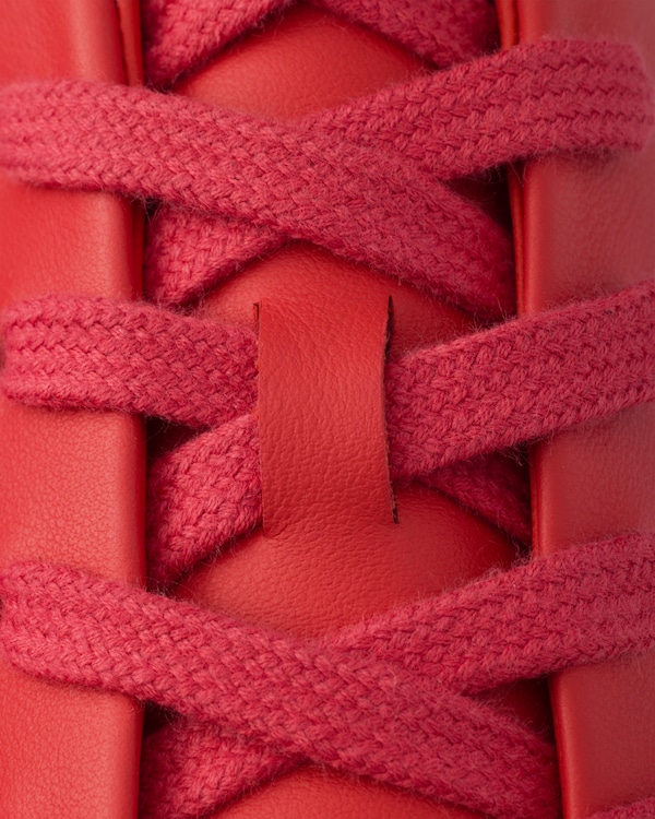 Court leather sneakers - Coral Court leather sneakers - Coral